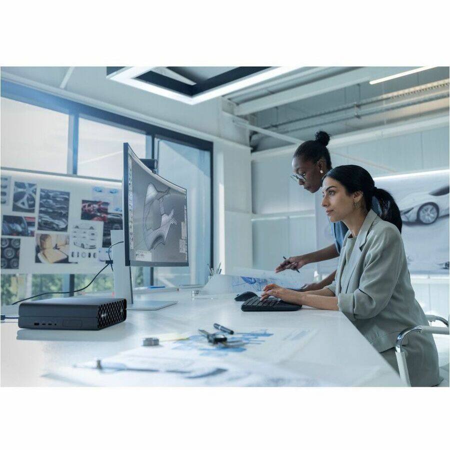 Alt View 7. HP - HP Z2 Mini G1i Workstation - Intel Core Ultra 7 265 - 32 GB - 1 TB SSD - Mini PC - Black - Intel W880 Chip - Windows 11 - Black.
