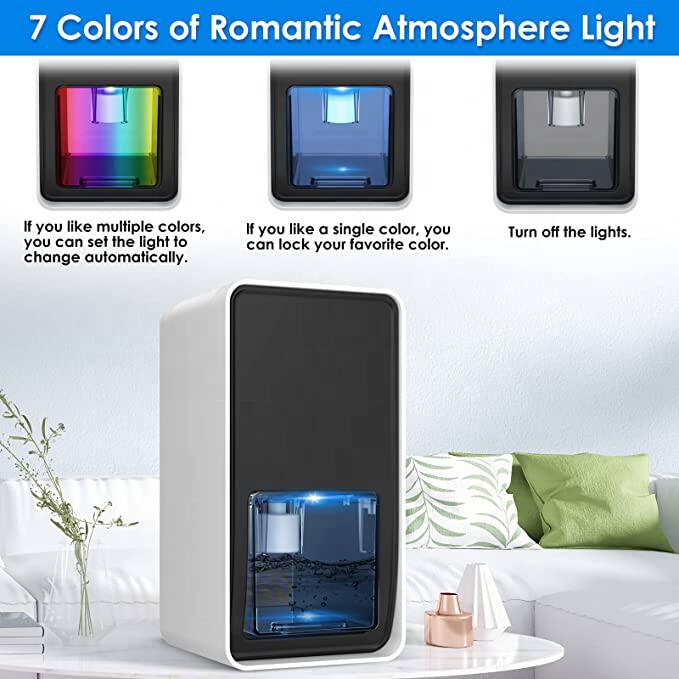 7 Colors of Romantic Atmosphere Light

If you like multiple colors, you can set the light to change automatically.

If you like a single color, you can lock your favorite color.

Turn off the lights.