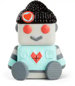 Handmade by Robots - Robot 283362 #001 (1.75" Micro Vinyl Figure) - Collectibles - Multicolor