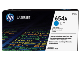 HP - 654A Cyan Original LaserJet Toner Cartridge, ~15,000 pages, CF331A