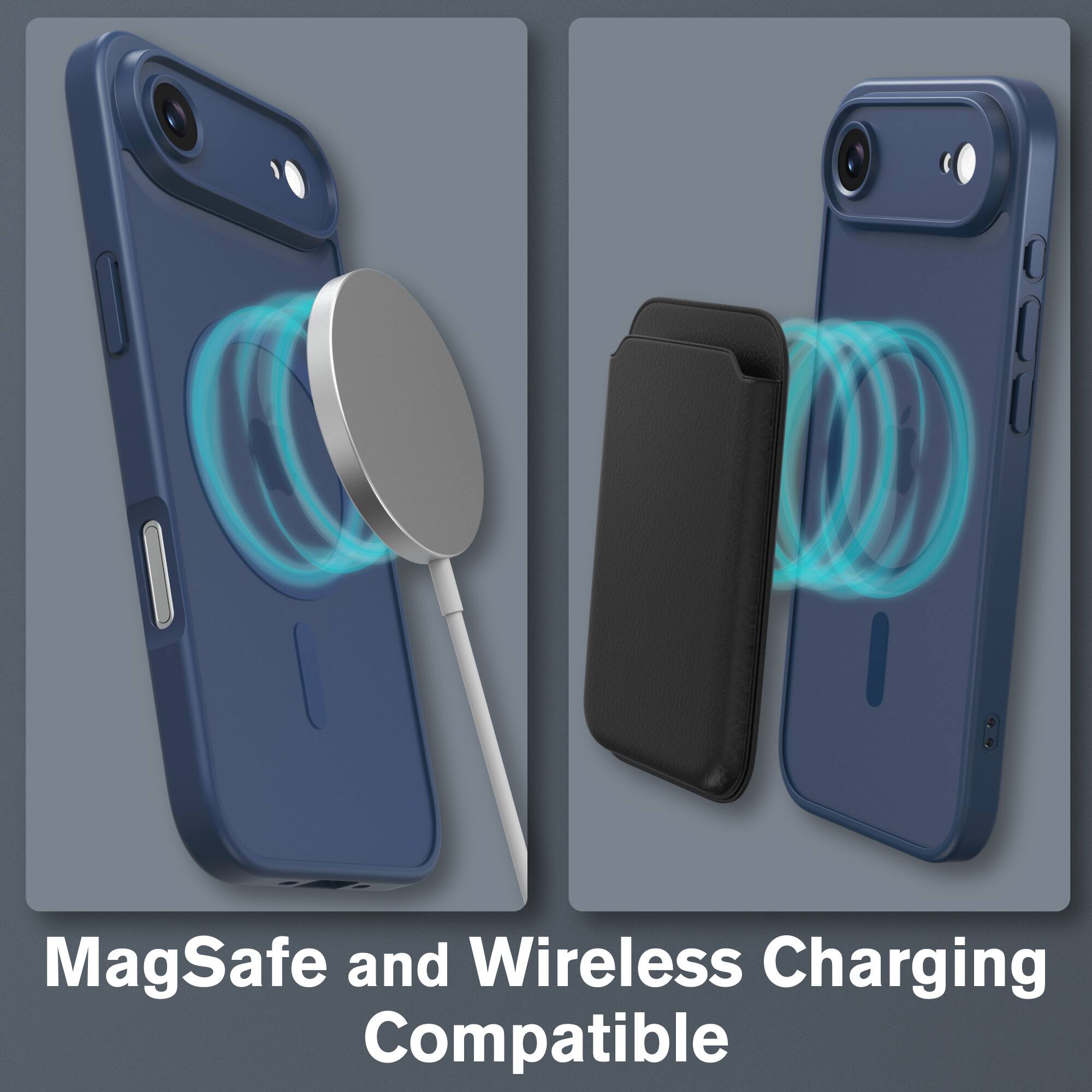 MagSafe and Wireless Charging Compatible