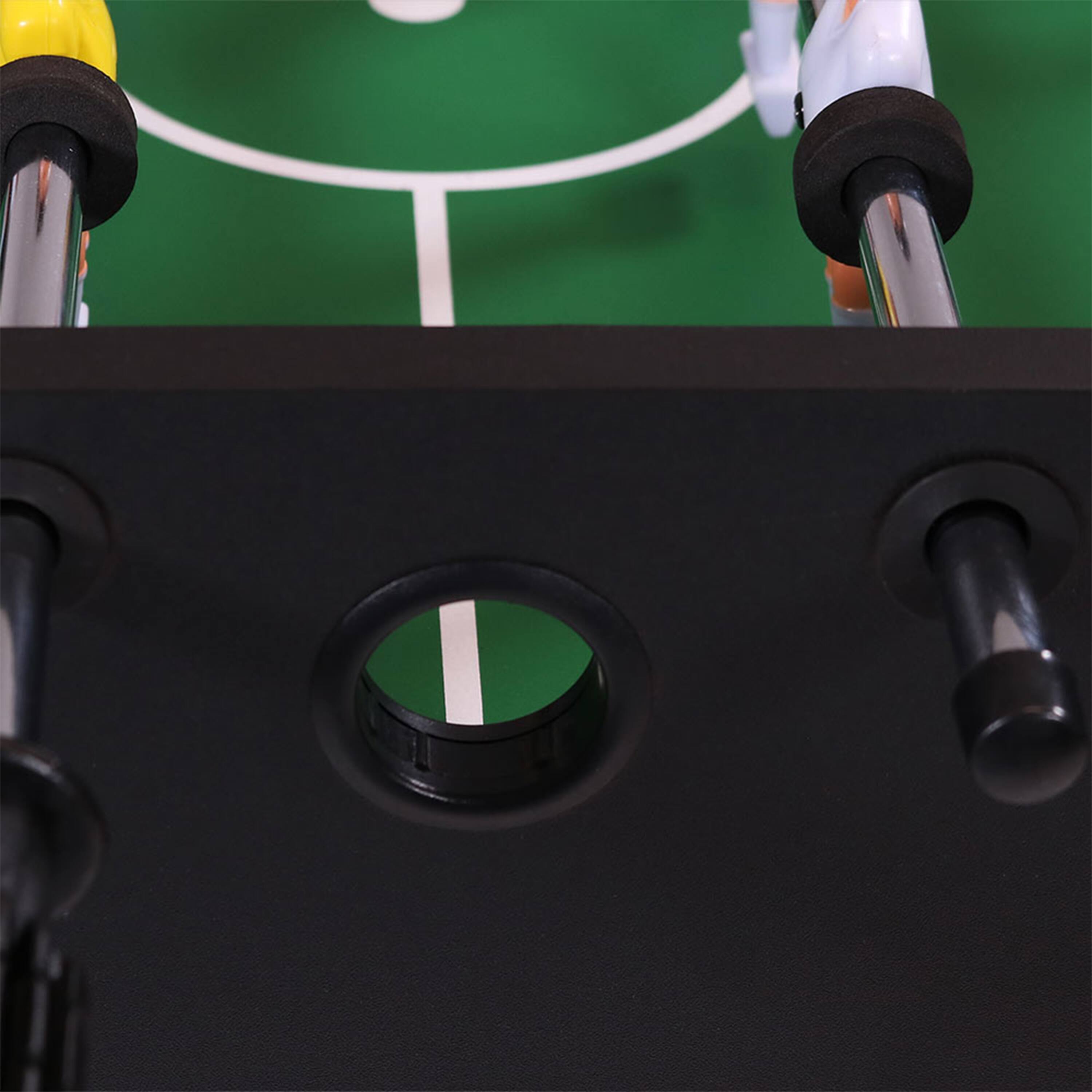 Alt View 9. Sunnydaze - 48 in Folding Indoor Foosball Game Table - Black.