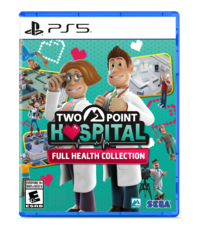 PS5 TWO POINT HOSPITAL FULL HEALTH COLLECTION EVERYONE 10+ ENFANTS d ADULTES 1+ E 10+ ESRB TWO POINT SEGA