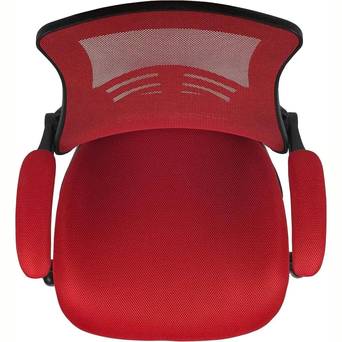 Alt View 6. Platinum-Level - Ergonomic Mesh Office Chair with Flip-Up Armrests and Adjustable Height - Black.