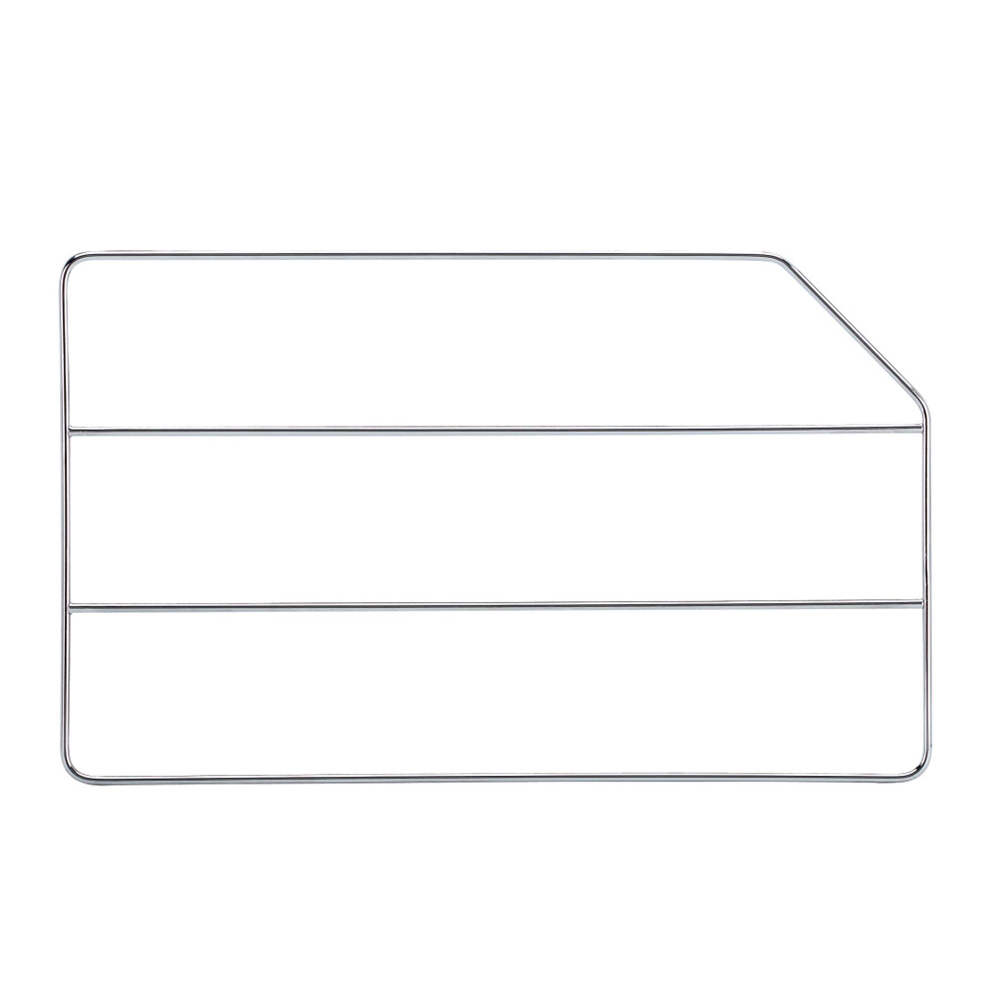 Alt View 3. Rev-A-Shelf - Rev-A-Shelf 12" Kitchen Cabinet Baking Sheet Organizer, Chrome, 597-12CR-2-1 - Silver.