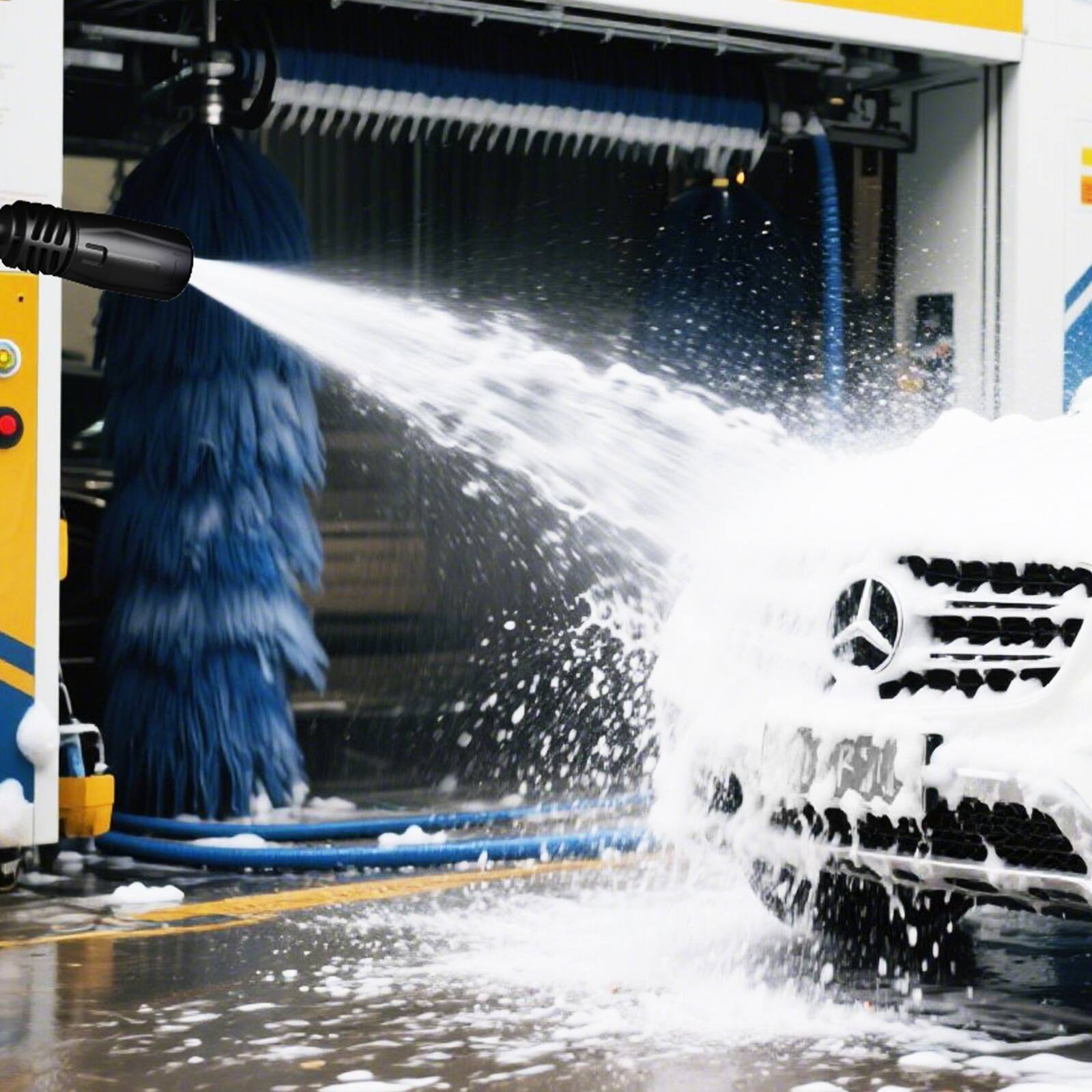 Alt View 4. Steelite - 5000 PSI Electric High Pressure Washer 2.5 GPM Portable Power Washer - Green.