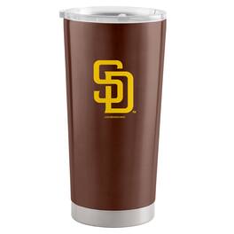 Logo Brands - San Diego Padres 20oz. Stainless Steel Game Day Tumbler - Multicolor