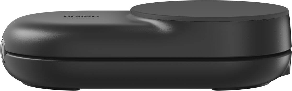 Alt View 1. Belkin - 3-in-1 Foldable Magnetic Charging Stand, 25W Qi2, MagSafe compatible, charge iPhone, compact travel-friendly design - Black.