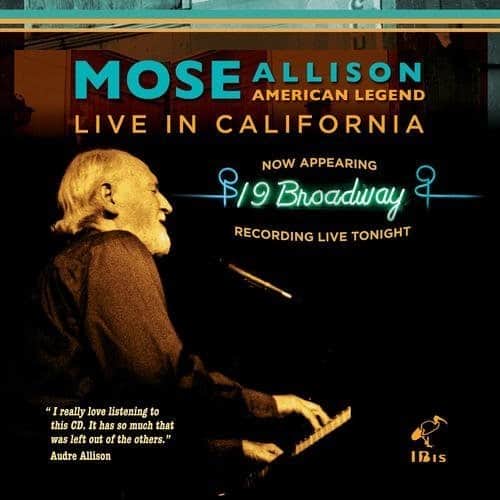 Mose Allison - American Legend - Live in California   - COMPACT DISCS [CD] price history on PriceWatchPro