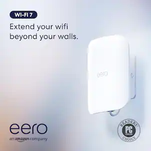 eero - Outdoor 7 Dual-band Mesh Wi-Fi 7 Router (1-pack) - White