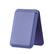 Front. Entronix - Entronix Leather Magnetic Wallet Attachment for MagSafe & Magnetic Phone Cases – Slim Card Holder Phone Accessory - Purple.