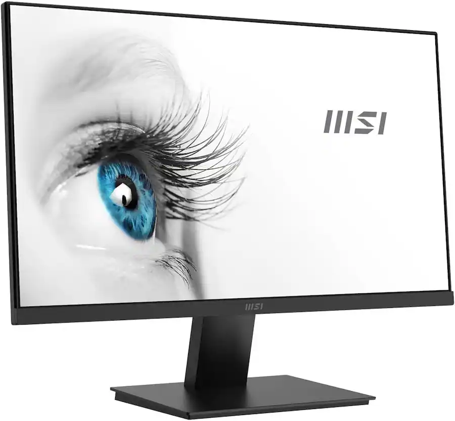 MSI 24'' FHD VA Monitor, Anti Glare, Anti Flicker Free, VESA Mount, Low ...