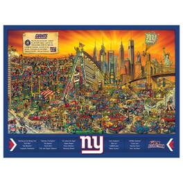 YouTheFan - New York Giants 500-Piece Joe Journeyman Puzzle - Multicolor