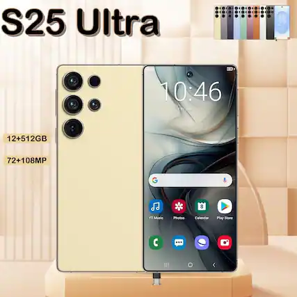 S25 Ultra
18:27
10:46
FRI MAR 21
12+512GB
72+108MP
G8
YT Music
Photos
Calendar
Play Store