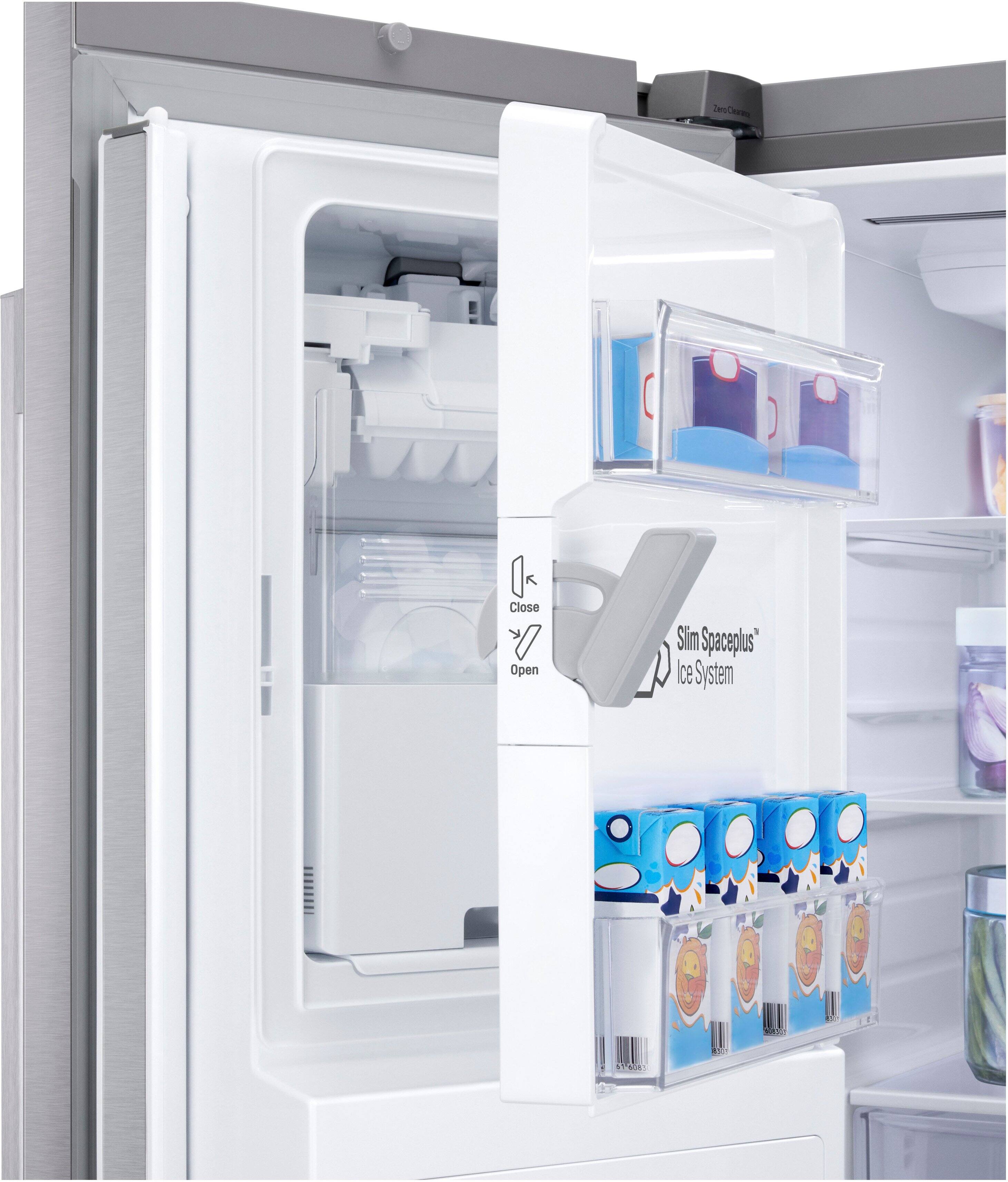 The text on the image reads: "Close I Open Slim Spaceplus* Ice System 12A."