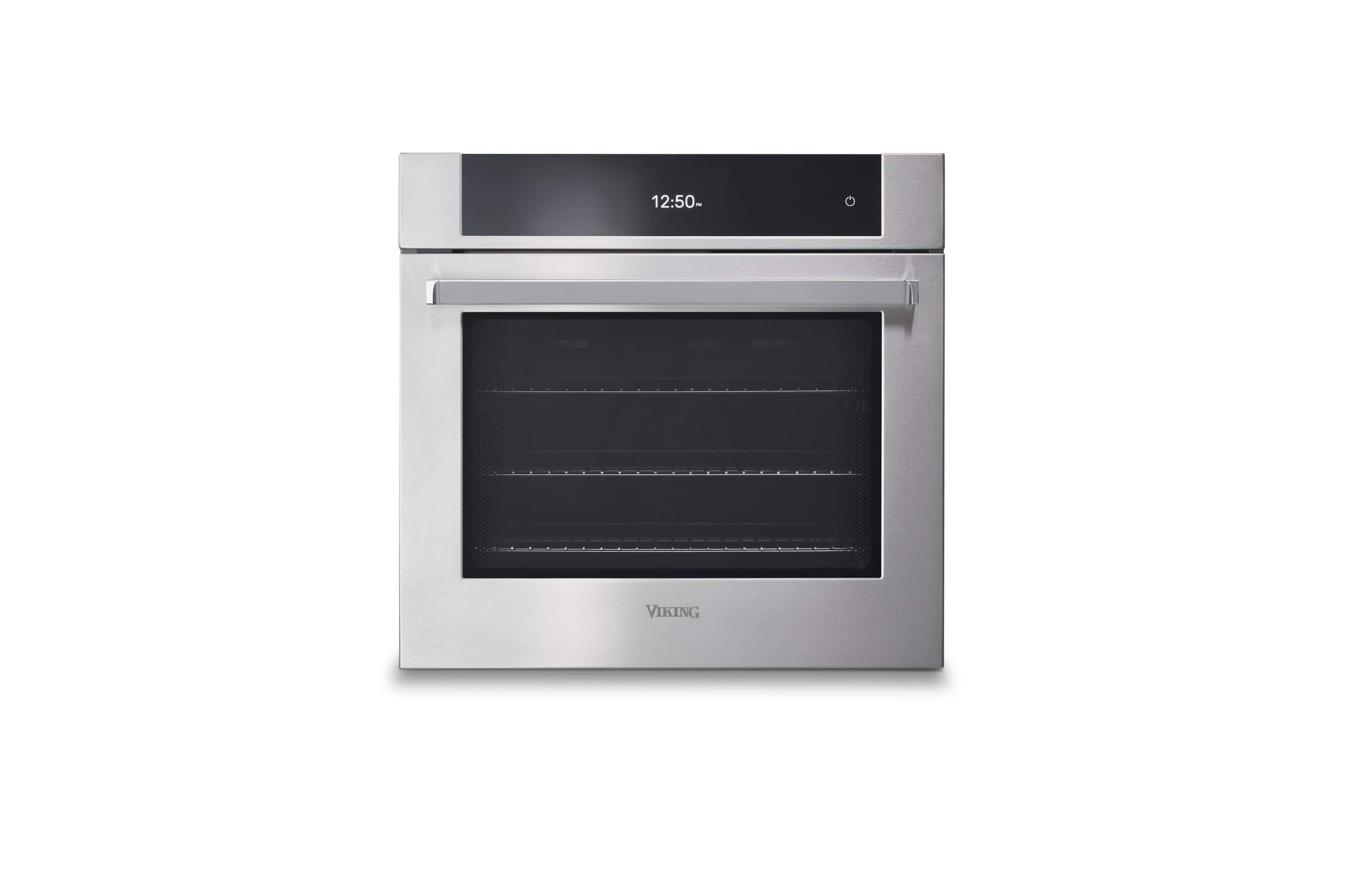 Viking - 30" 4.28 Cu. Ft. RVL Built-In Single Electric True Convection Oven - Stainless Steel