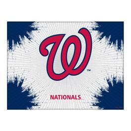 Holland Bar Stool Co. - Washington Nationals 24" x 32" Splash Canvas Wall Art - Multicolor
