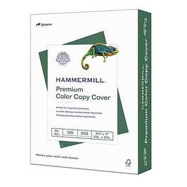 Hammermill - Premium Color Copy 60 lbs. Cover Paper, 8.5" x 11", Photo 250 Sheets/Pack - Photo white