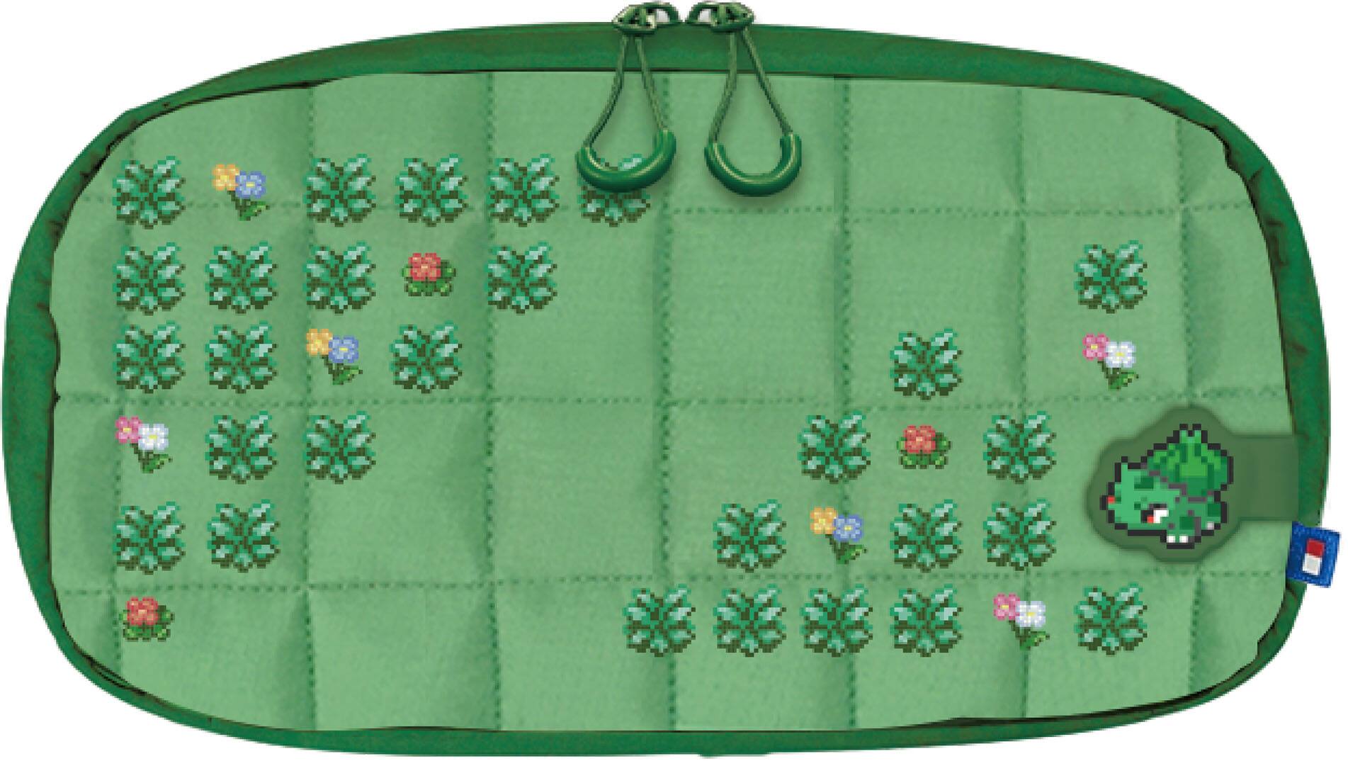 Hori Puff Pouch (Pokemon Pixel for Nintendo Switch 2 Green NSX