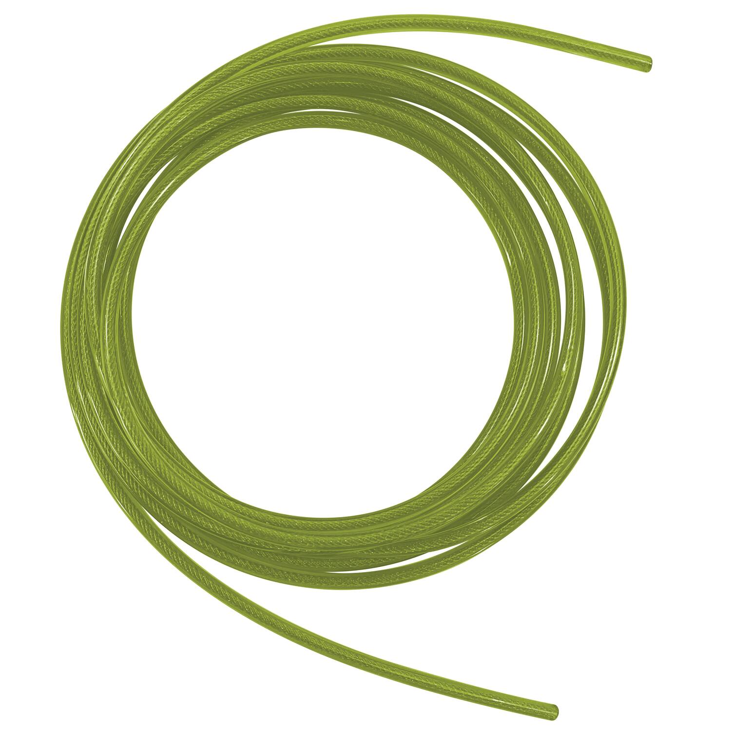 Alt View 1. GoFit - Adjustable-Length Cable Jump Rope - Green.