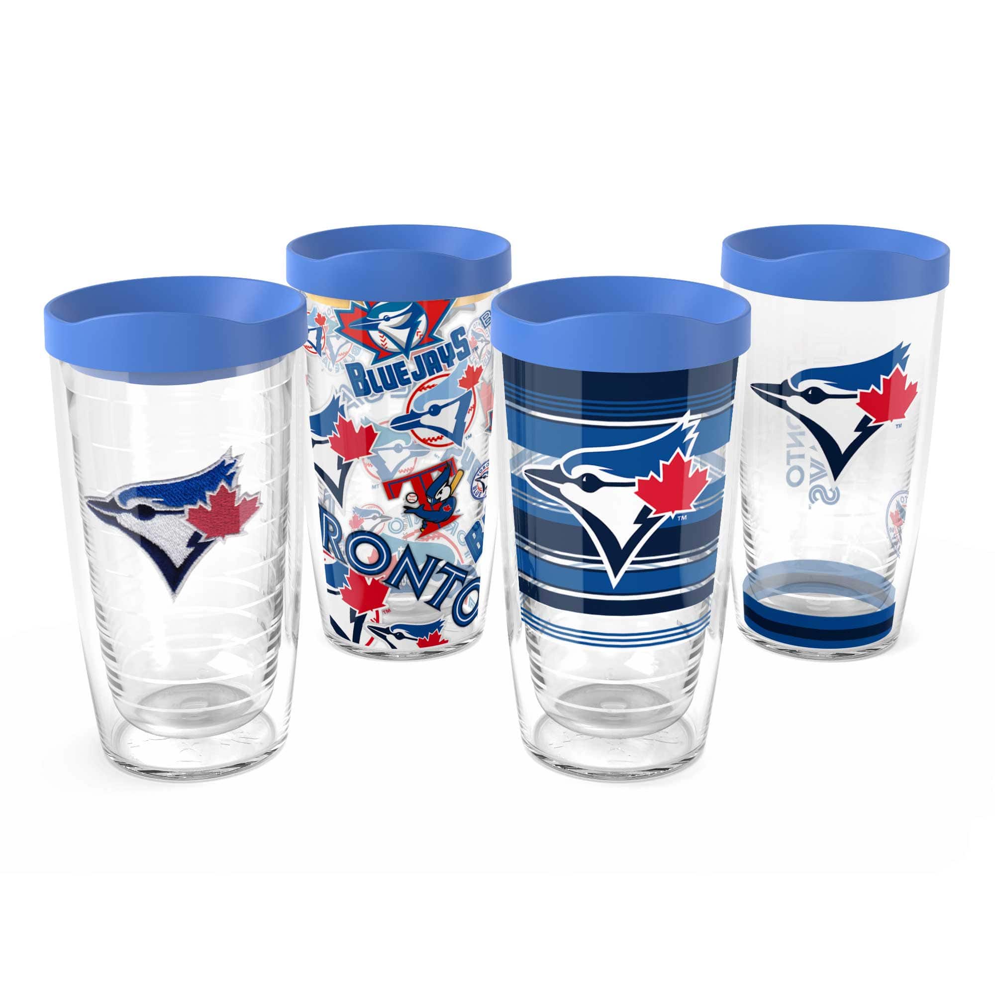 Tervis - Toronto Blue Jays Four-Pack 16oz. Classic Tumbler Set - Multicolor