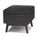 Alt View 15. Simpli Home - Owen Small Rectangular Storage Ottoman - Distressed Black.