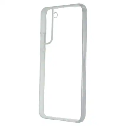 Front. Mybat - MyBat Candy Skin Gel Case for Samsung Galaxy (S22+) - Clear - Clear.