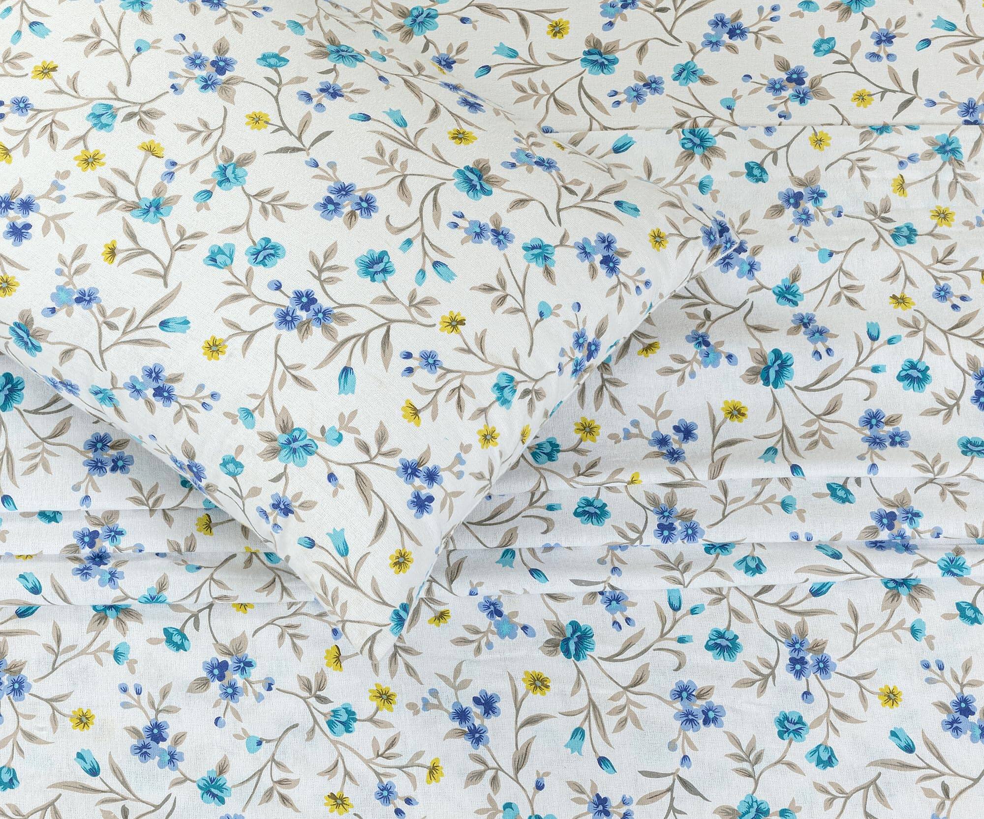 Alt View 5. TECH SAFARI - 4 piece Cotton Extra Soft Flannel Sheet Set Double Brushed Deep Pockets Breathable Size Sheets Warm And Coz - Grey Full.