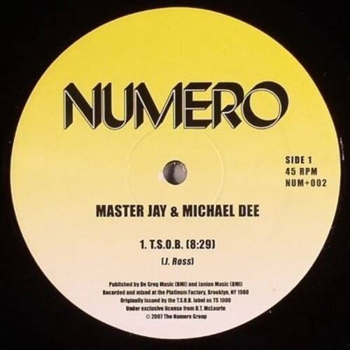 Master Jay - T.S.O.B. / Instrumental   - 12-INCH SINGLE [12 inch Vinyl Single]