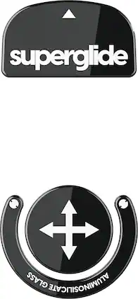 Pulsar - Superglide Type-S for Logitech GPro Superlight - Black