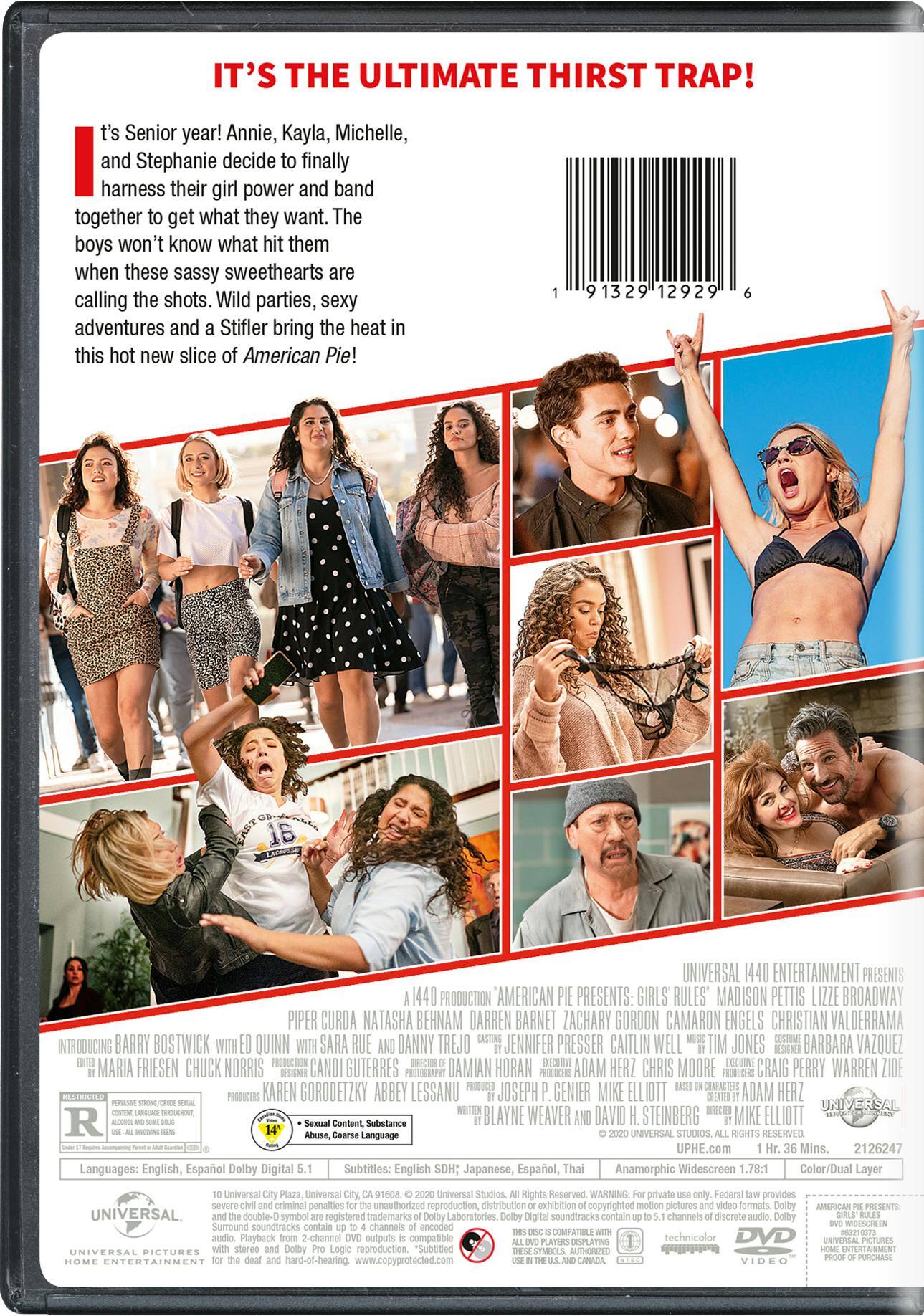 Back. American Pie Presents: Girls' Rules [DVD].