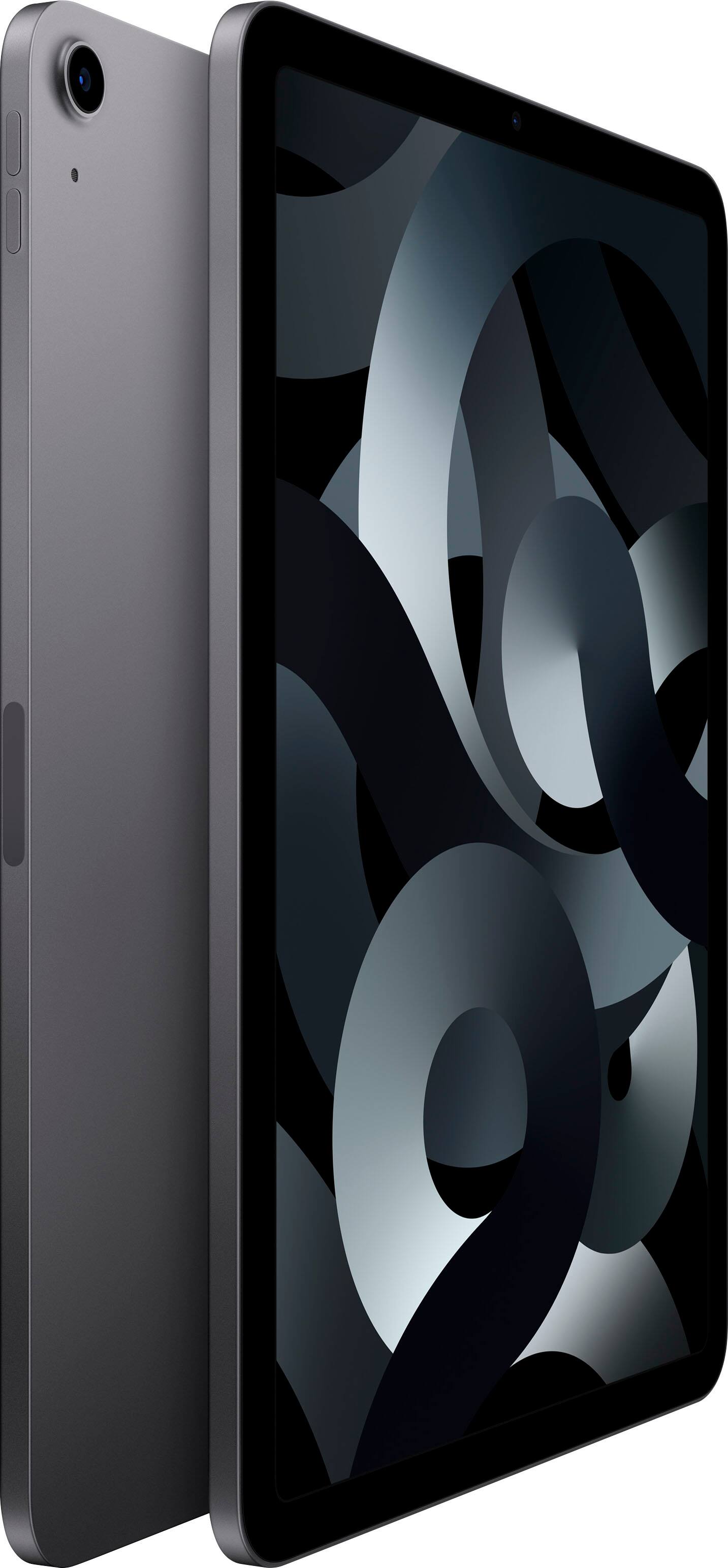 Alt View 1. Apple - Apple - 10.9-Inch iPad Air - (5th Generation) (2022) Wi-Fi + Cellular - 256GB - Space Gray.