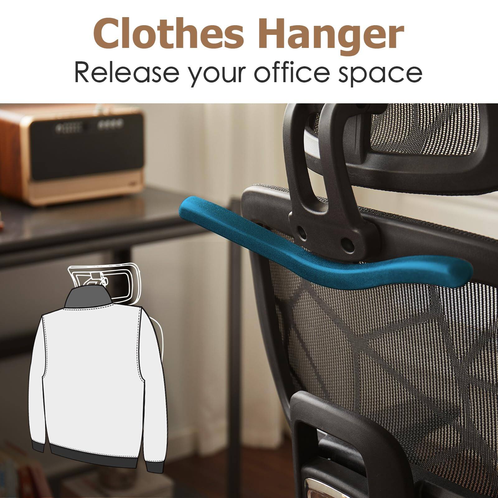 Clothes Hanger  
Release your office space