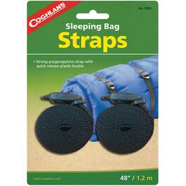 Coghlan’s - Coghlan's Sleeping Bag Straps (2 Pack) - Black