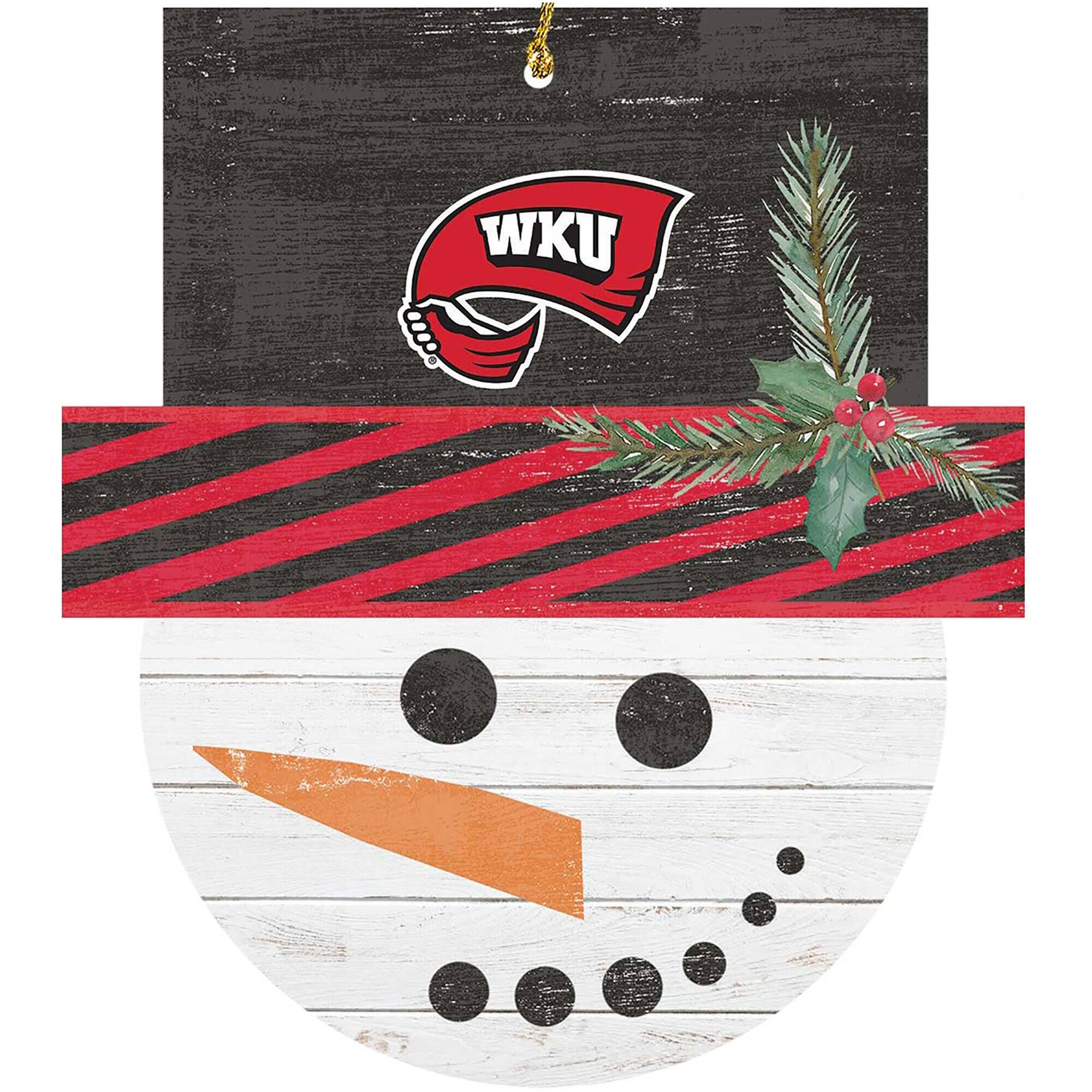 Alt View 3. Jardine - Western Kentucky Hilltoppers Ornament Bundle - White.
