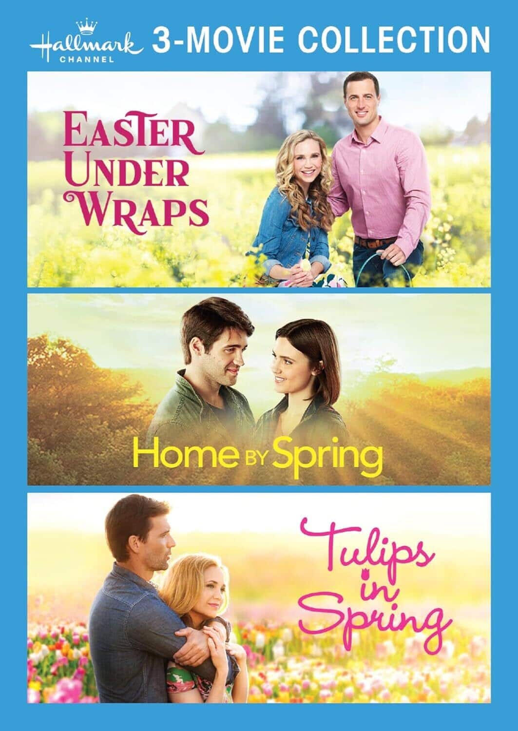 Hallmark Channel 3 Movie Collection: Easter Under Wraps / Home by Spring / Tulips in Spring  - DVD