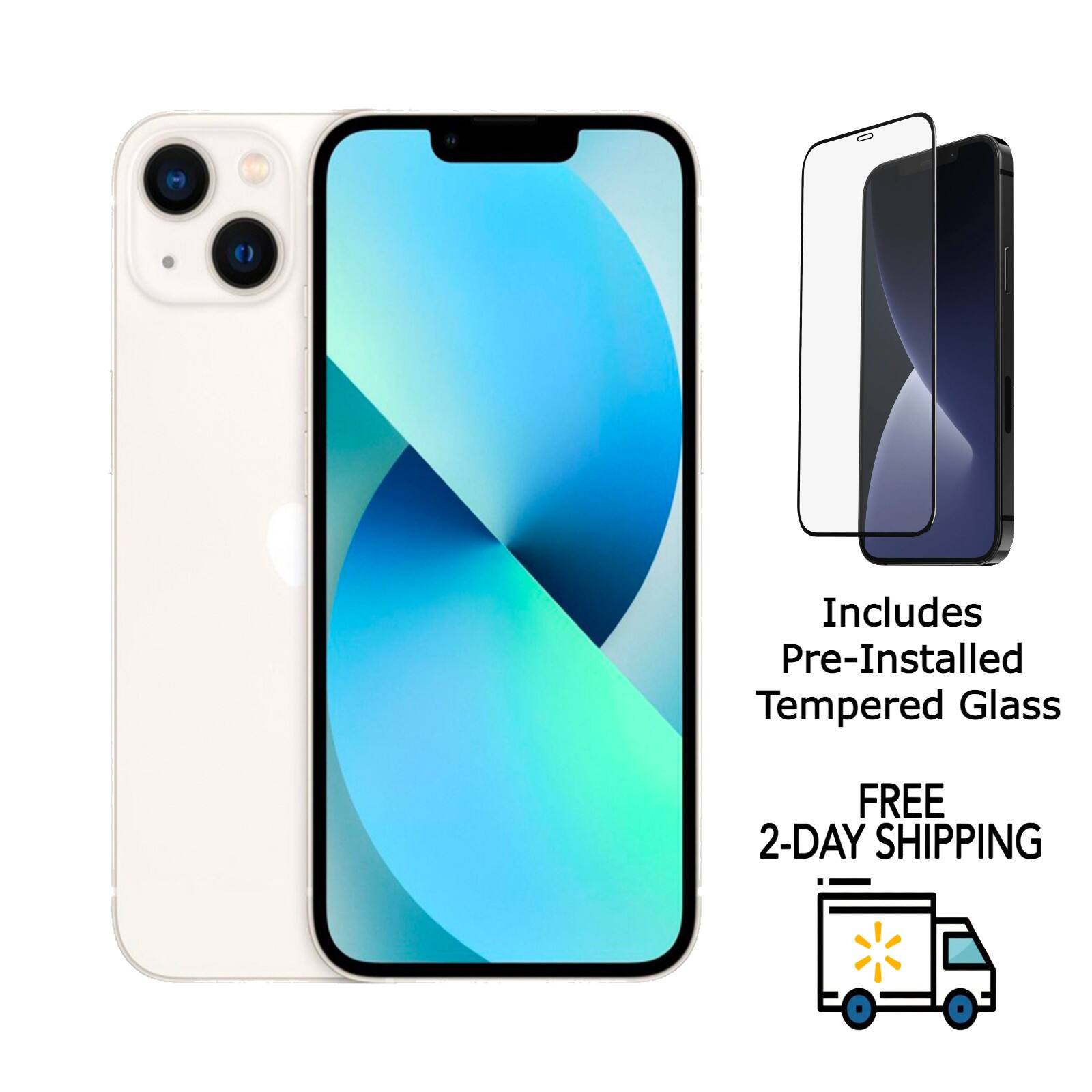 Includes Pre-Installed Tempered Glass  
FREE 2-DAY SHIPPING