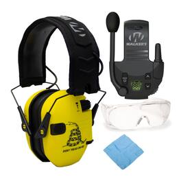 Walkers - Razor Shooting Muffs (DTOM w/ Walkie Talkie, Glasses and Cloth - Yellow