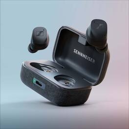 Sennheiser - Momentum 3 True Wireless Noise Cancelling In-Ear Headphones - Black