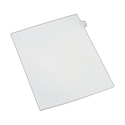 Front. Avery - Legal Pre-Printed Paper Dividers, Side Tab #4, Allstate Style, Letter Size, 25/Pack - White.