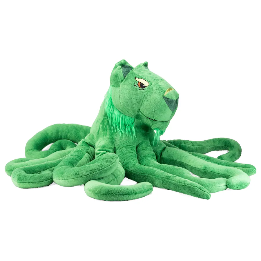 28 Inches Tentacle Kitty Series Cat Guru Plush Collectible | Measures 28 Inches ...