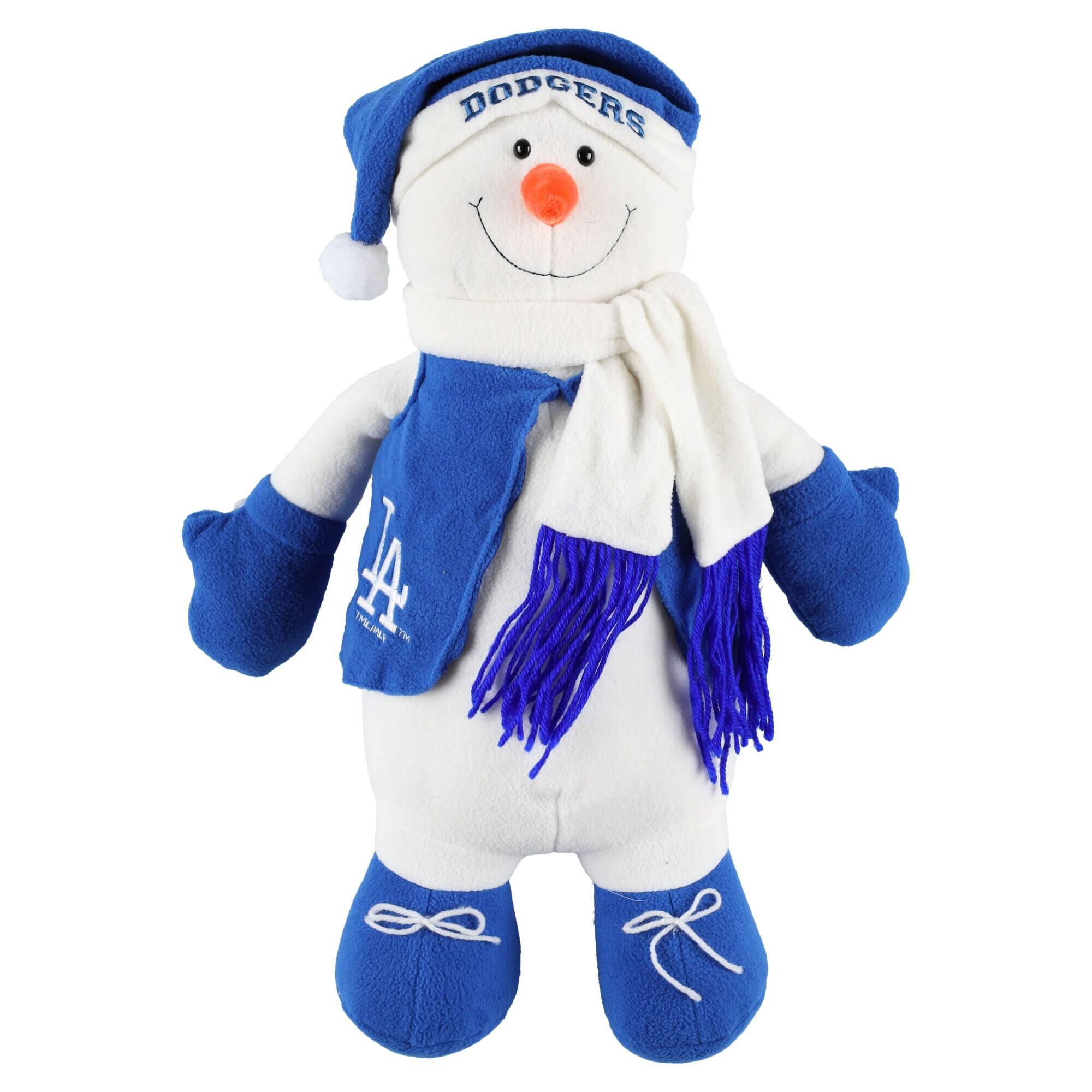 The Memory Company - Los Angeles Dodgers 17" Frosty Snowman Mascot - Multicolor