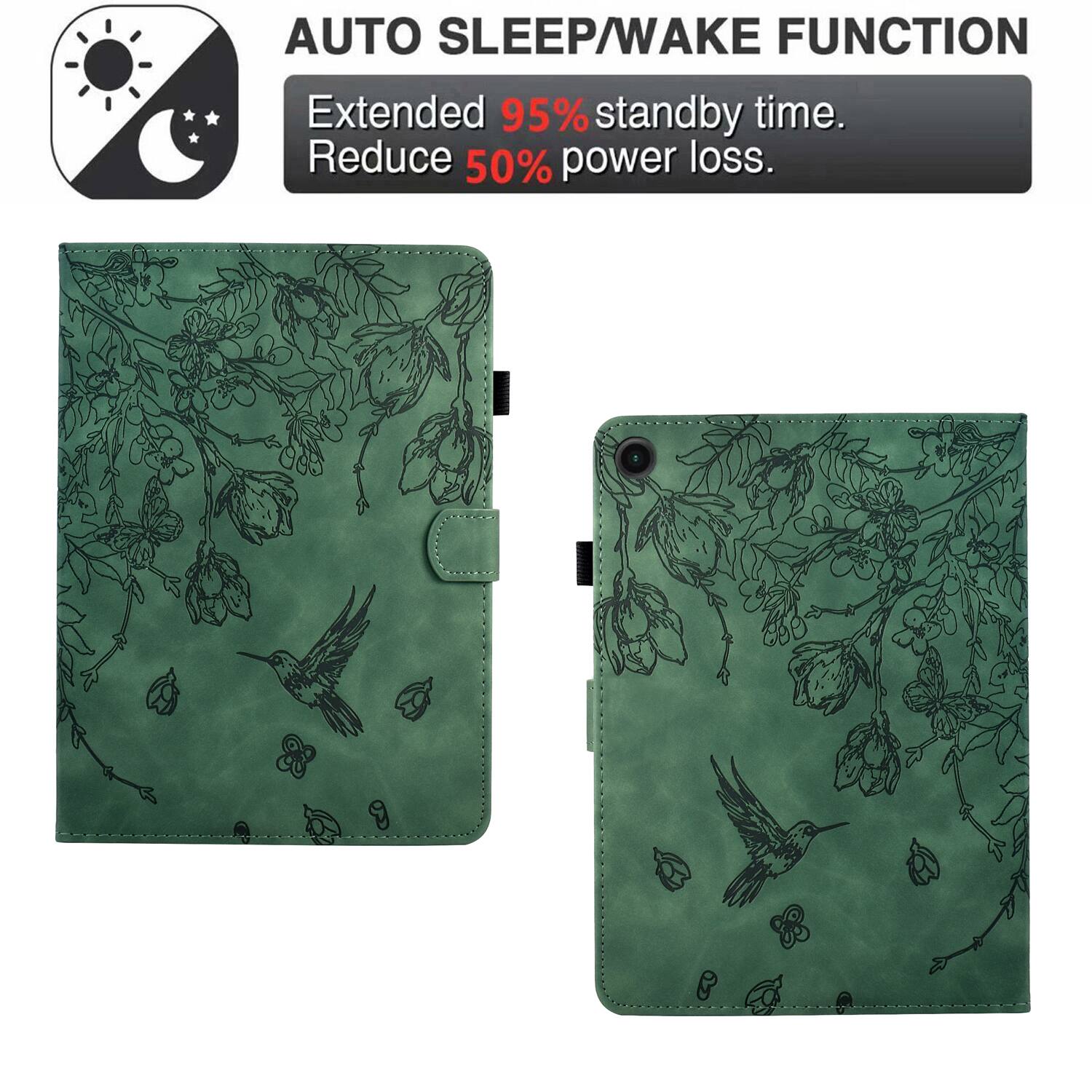 AUTO SLEEP/WAKE FUNCTION  
Extended 95% standby time.  
Reduce 50% power loss.