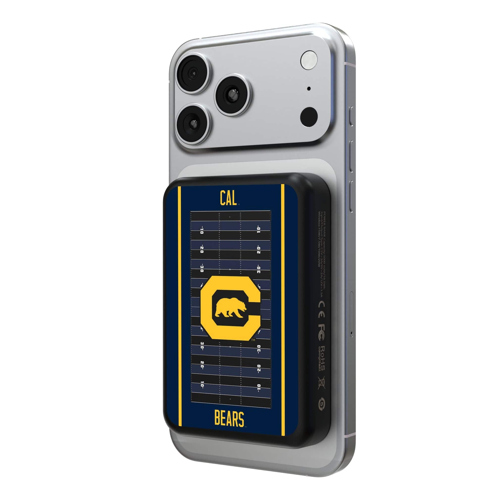 Keyscaper - Cal Bears Wireless Magnetic Power Bank - Black price history on PriceWatchPro