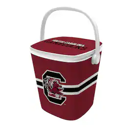 Indigo Falls - South Carolina Gamecocks 16-Quart Mini Cool Bar Cooler - White
