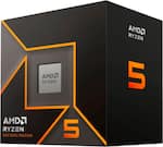 AMD - Ryzen 5 9600X 6-Core - 12-Thread 3.9 GHz (5.4 GHz Max Boost) Socket AM5 Unlocked Desktop Processor - Silver