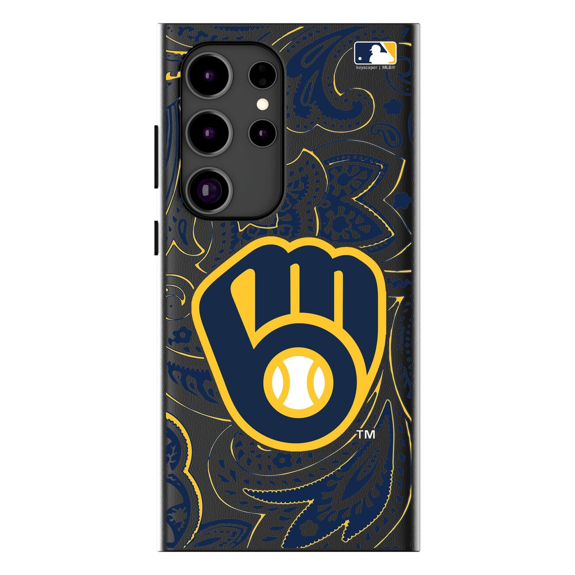 Keyscaper - MLB - Milwaukee Brewers - Paisley Galaxy Magnetic Bump Case - S25 Ultra - Black price history on PriceWatchPro