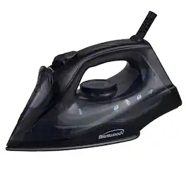Brentwood - 1200W Lightweight Non-Stick Steam Iron in Black