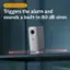 ONLY FROM SIMPLISAFE Triggers the alarm and sounds a built-in 80 dB siren.