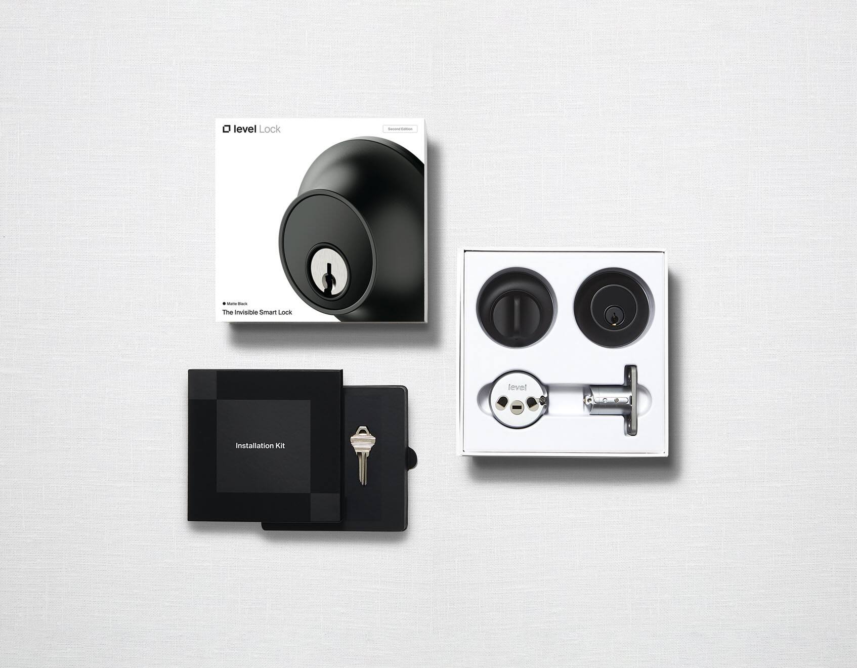 - level Lock
  - The Invisible Smart Lock
  - Second Edition

- Installation Kit